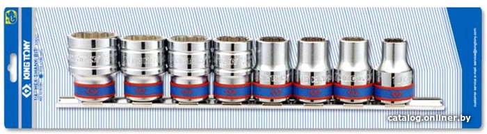 

Набор головок слесарных King Tony 4510MR (8 предметов)