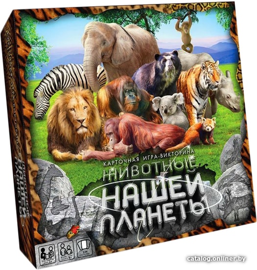 

Настольная игра Danko Toys Животные нашей планеты G-JNP-01