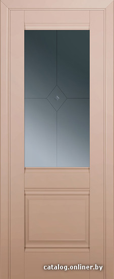 

Межкомнатная дверь ProfilDoors 2U Капучино Сатинат