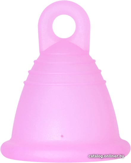 

Менструальная чаша Me Luna Soft Shorty XL кольцо (розовый)