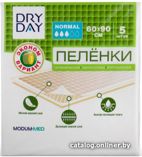 

Пеленки Modum Dry Day Normal 60x90 (70 шт)