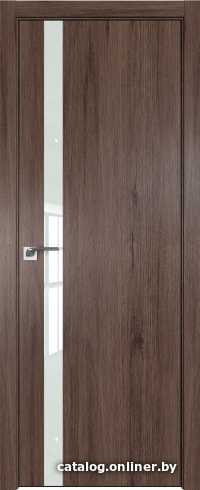 

Межкомнатная дверь ProfilDoors 6ZN 60x200 (салинас темный/стекло белый лак)