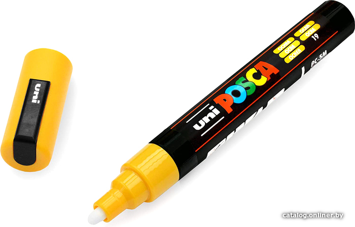 

Маркер художественный UNI Mitsubishi Pencil Posca 1.8-2.5 мм PC-5M OCHRE (охра)