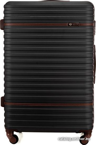 

Чемодан-спиннер Solier STL957 75 см (XL, черный)
