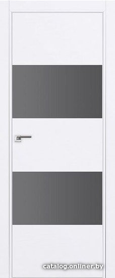 

Межкомнатная дверь ProfilDoors 10E 80x200 (аляска/lacobel серебряный мат./кромка матовая)