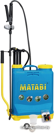

Ручной опрыскиватель Matabi Super Green 12 (12 л, голубой)