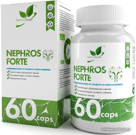 

Витамины, минералы NaturalSupp Изо+ (Nephros forte), 60 капс.