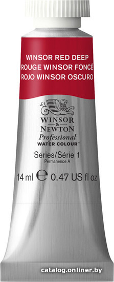 

Акварельные краски Winsor & Newton Professional 105725 (14 мл, насыщенно-красный 04)