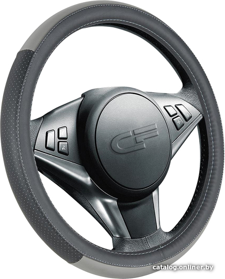 

Оплетка на руль CarFashion Day M 31390 (черный/серый)