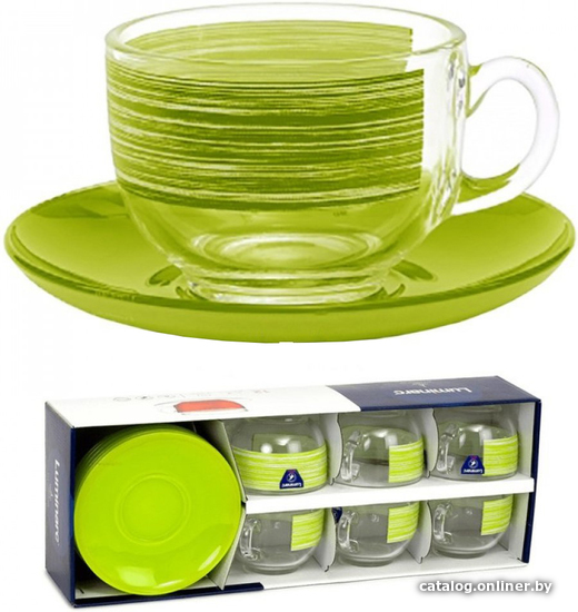 

Сервиз Luminarc Brush Mania Green P8982