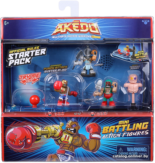

Фигурка Akedo Стартовый игровой набор Легендарный панч 39459