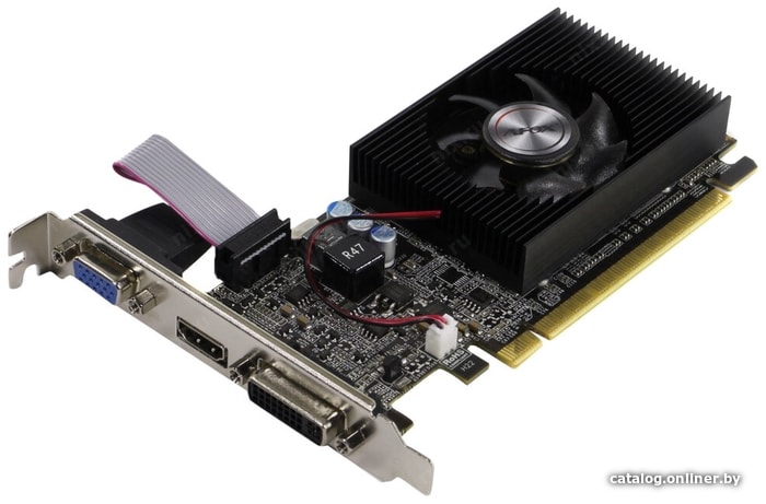 

Видеокарта AFOX GeForce GT 610 1GB DDR3 AF610-1024D3L5