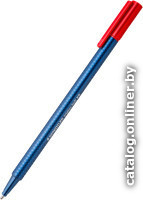

Ручка шариковая Staedtler Триплюс болл 437 F-2 (красный)
