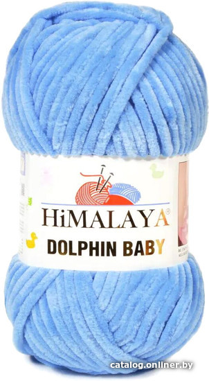 

Пряжа для вязания Himalaya Dolphin Baby 80327 (светло-синий)