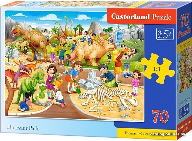 

Пазл Castorland Premium Парк динозавров B-070046