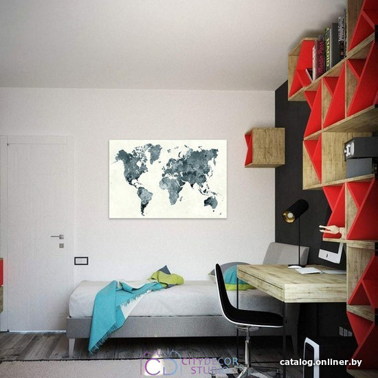 

Модульная картина Citydecor Карты 1.1 60x90 см