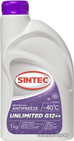 

Антифриз Sintec UNLIMITED G12++ 1л