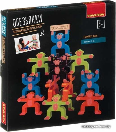 

Настольная игра Bondibon Обезьянки ВВ4185