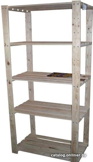 

Стеллаж ВудГрупп П5 51x32x160