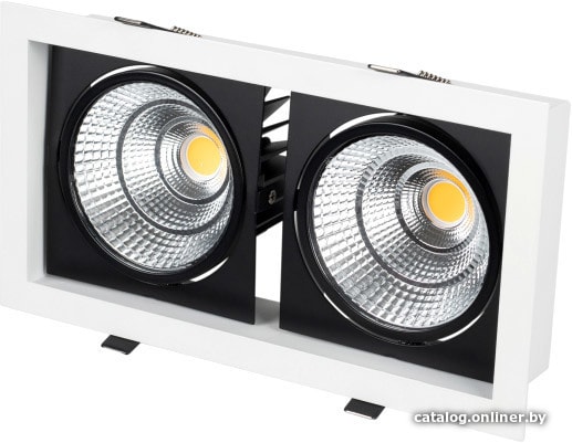 

Точечный светильник Arlight CL-KARDAN-S283x152-2x25W Warm3000 028861