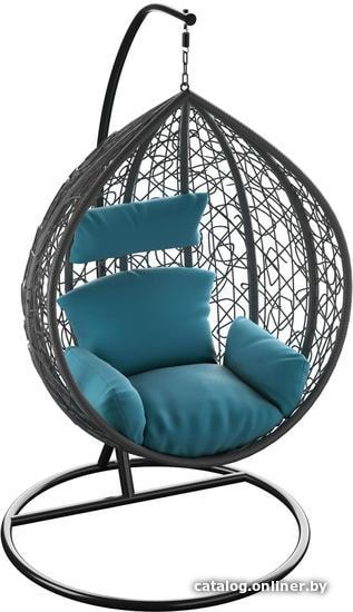

Подвесное кресло LoftyHome Noni 1147 (dark grey/blue)