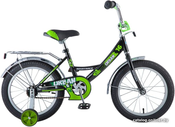 

Детский велосипед Novatrack Urban 16 (черный)