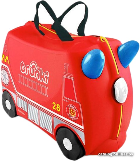 

Чемодан-спиннер Trunki Пожарный Фрэнк (красный)