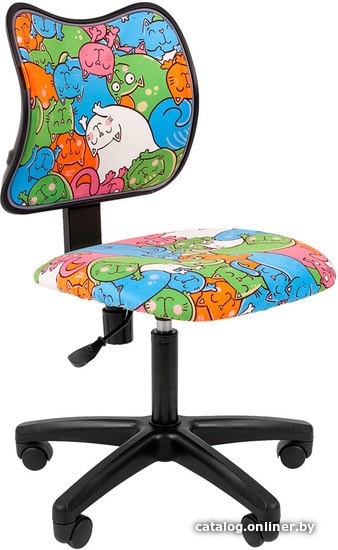 

Компьютерное кресло CHAIRMAN Kids 102 (черный/котики)