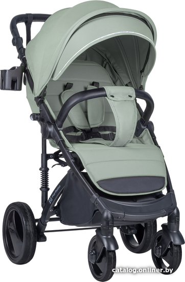 

Коляска прогулочная «книга» Farfello Bino Angel Plus BP-15 (оливковый)