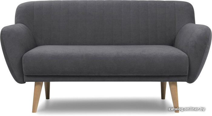

Диван Divan Соланс Velvet Grafit 164944 (велюр, серый)