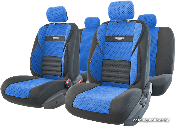 

Комплект чехлов для сидений Autoprofi Comfort Combo CMB-1105 (черный/синий)