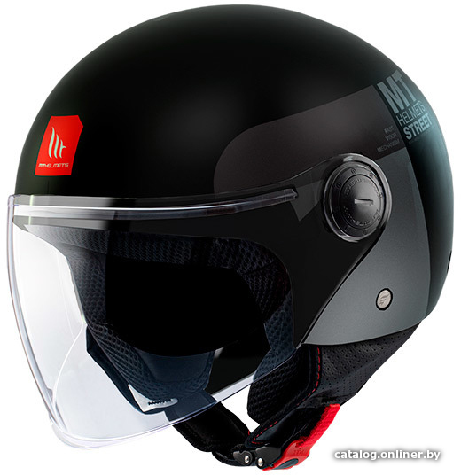 

Мотошлем MT Helmets Street Indoard D2 (S, матовый черный)