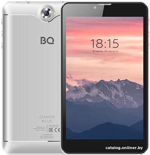 

Планшет BQ-Mobile BQ-7040G Charm Plus 16GB 3G (серебристый)