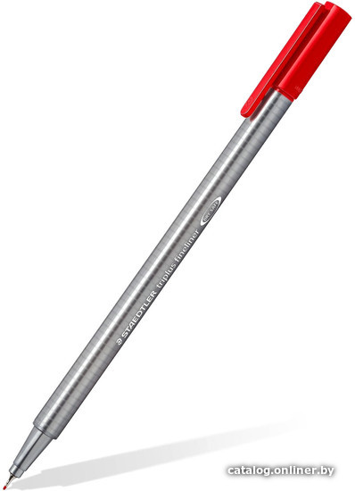 

Ручка капиллярная Staedtler Триплюс 334-23 (бордово-красный)