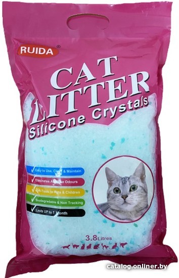 

Наполнитель для туалета Cat Litter Яблоко 3.8 л