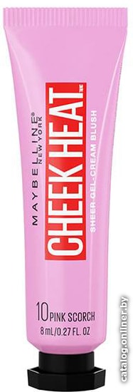 

Жидкие румяна Maybelline Cheek Heat (10 Холодный розовый) 10 мл