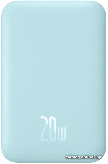 

Внешний аккумулятор Baseus Magnetic Wireless PPCX020003 6000mAh (голубой)