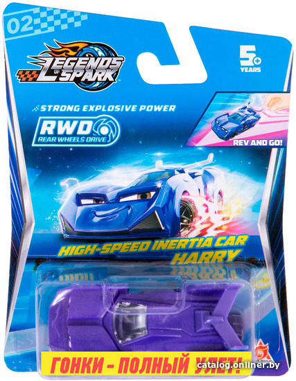 

Легковой автомобиль Alpha Group Legends of Spark машина Гарри 38787