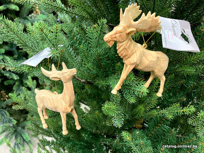 

Елочная игрушка Decoris Лось 515514