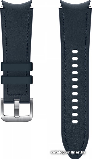 

Ремешок Samsung Hybrid Leather для Samsung Galaxy Watch4 (20 мм, S/M, синий)