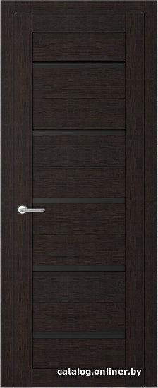 

Межкомнатная дверь Favorite FV-02 80x200 (венге, стекло графит)