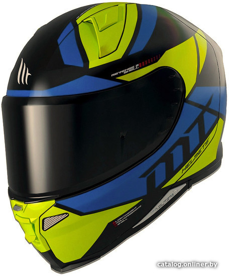 

Мотошлем MT Helmets Revenge 2 Scalpel A3 (S, gloss fluor yellow)
