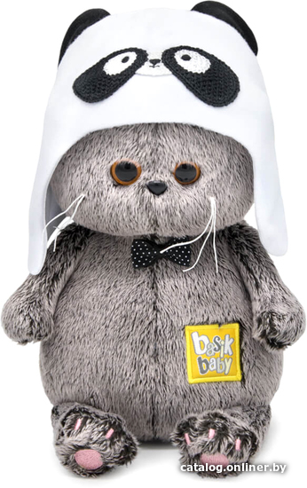 

Классическая игрушка BUDI BASA Collection Басик Baby в шапке - панда BB-070 (20 см)