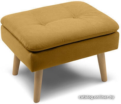 

Пуфик Woodcraft Чарли Velvet Yellow