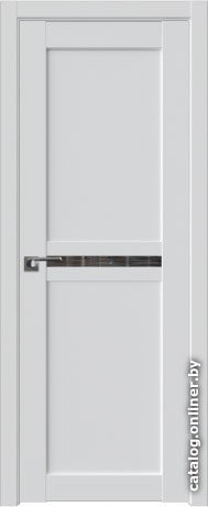 

Межкомнатная дверь ProfilDoors 2.43U 70x200 (аляска/стекло дождь черный)