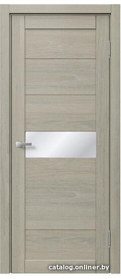 

Межкомнатная дверь MDF-Techno Dominica 130 80x200 (Nomad крем, стекло лакобель белый)