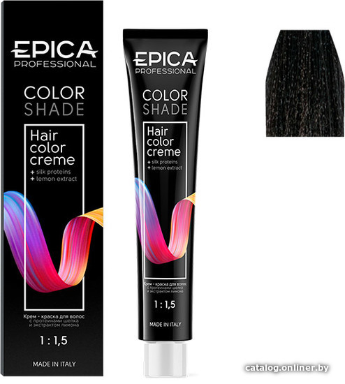 

Крем-краска Epica Professional Colorshade 111 пастельное тонирование графит (100 мл)