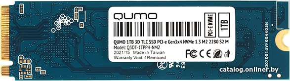 

SSD QUMO Novation 3D TLC 1TB Q3DT-1TPPH-NM2