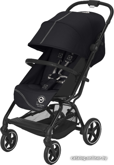 

Коляска прогулочная «книга» Cybex Eezy S+2 2022 (moon black)