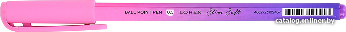 

Ручка масляная Lorex Gradient Sweet Slim Soft LXOPSS-GR2 (синий)